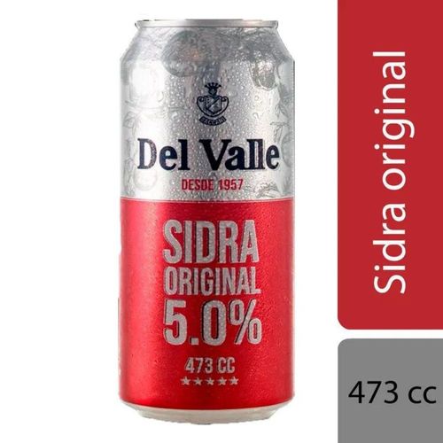 Sidra Del Valle Lata 473 Ml.