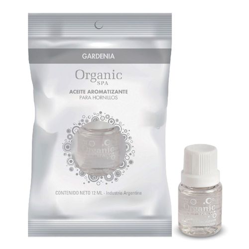 Aceite para Hornillos Gardenia Organic Spa 12 Ml.