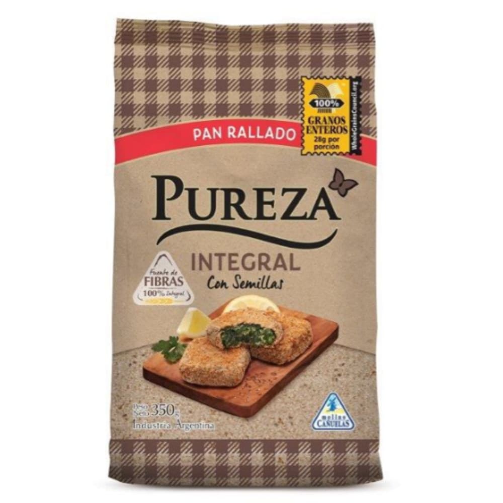 Pan Rallado Integral Pureza Bolsa 350 gr