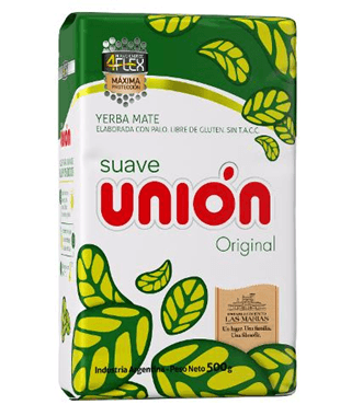 Yerba Mate Unión Suave 4 Flex 500 Gr.