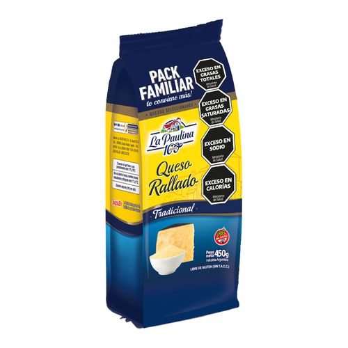 Queso Rallado La Paulina 450 Gr.