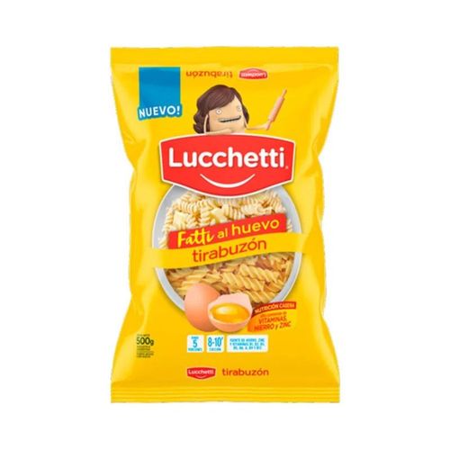 Tirabuzon Al Huevo Lucchetti 500 Gr