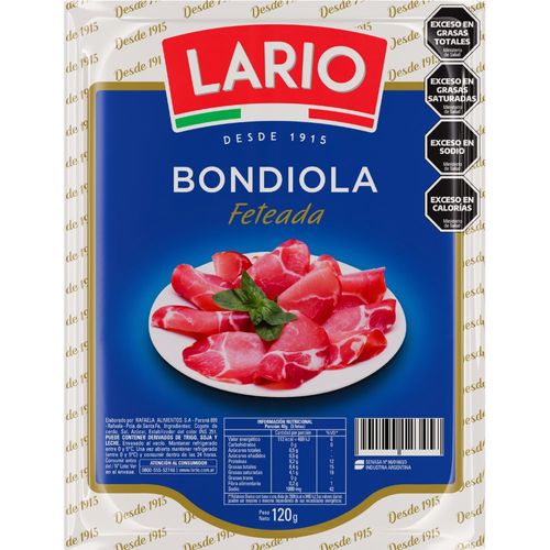 Bondiola Feteada Lario 120 Gr.