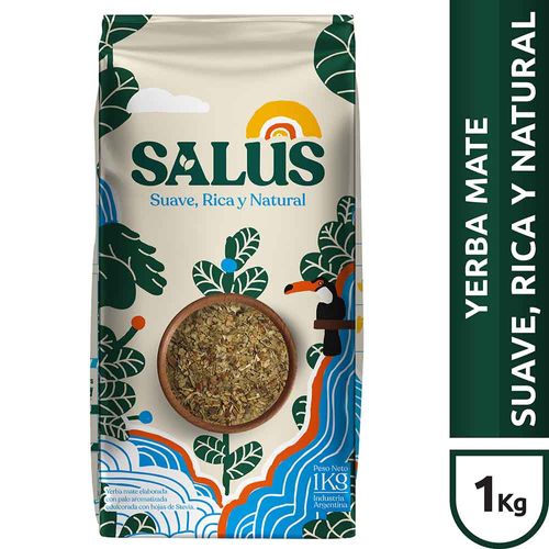 Yerba Mate Salus Natural x 1 Kg.