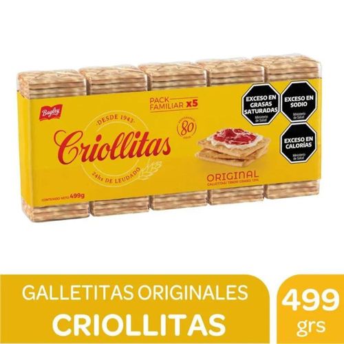 Criollitas 499 Gr.