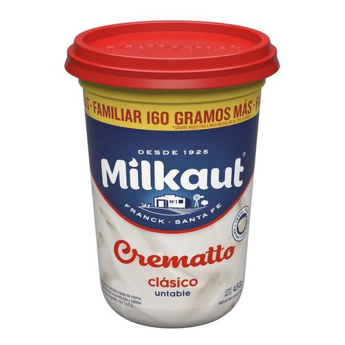 Queso Crematto Milkaut 450 Gr.