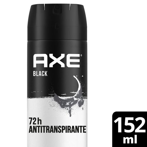 Desodorante Antitranspirante Axe Black en Aerosol 150 Ml.