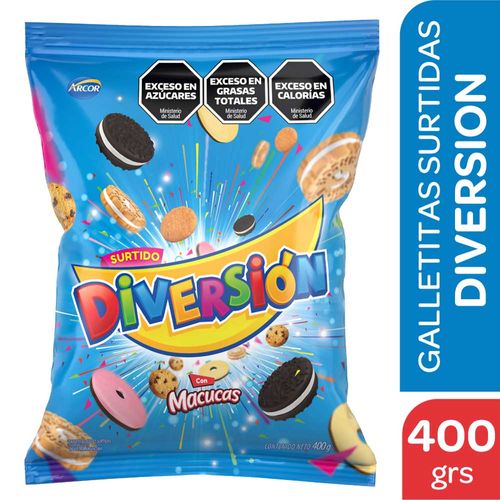 Galletitas Surtidas Diversión 400 Gr.