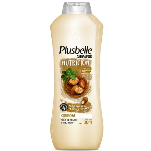 Shampoo Plusbelle Nutrición 1 Lt.