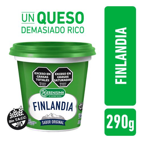 Queso Untable Finlandia Light 290gr