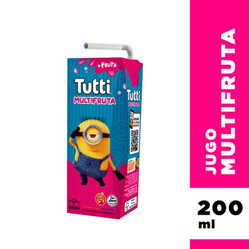 Jugo Tutti Multifruta 200 Ml.