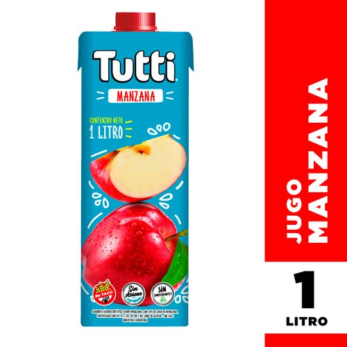 Jugo Tutti Manzana 1 Lt.