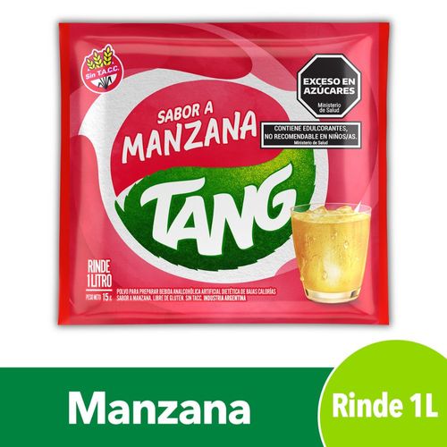 Jugo En Polvo Tang Manzana 15 Gr.