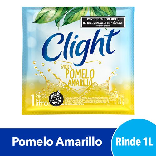 Jugo En Polvo Clight Pomelo Amarillo 8 Gr.