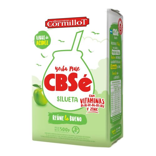 Yerba Mate Cbse Silueta 500 Gr.