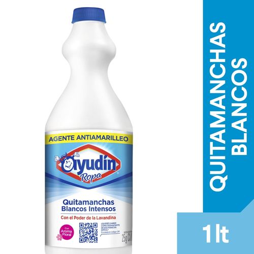 Quitamanchas Ayudín Blancos Intensos Floral 1 Lt.