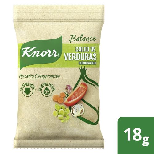 Caldo Knorr Balanca Verduras 18 Gr.