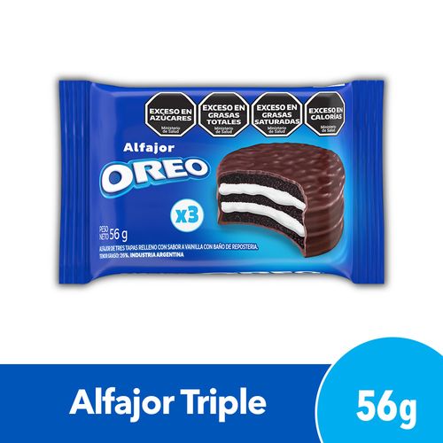 Alfajor Oreo Triple 56 Gr.