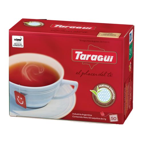 Té Taragui Diamantado 50 Ud.