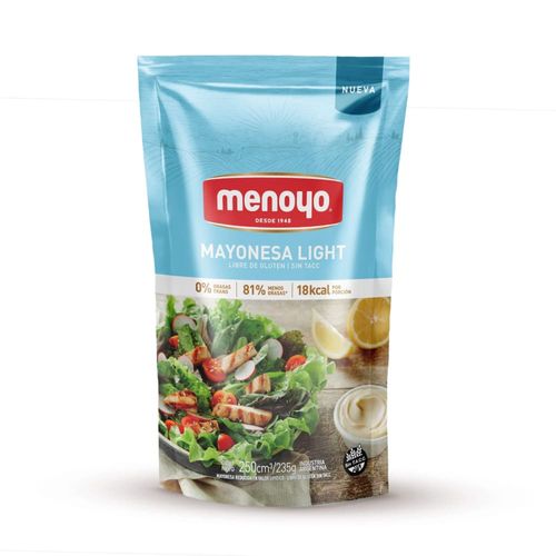 Mayonesa Light Menoyo sin tacc 235 Gr.