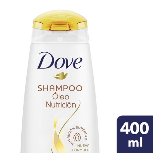 Shampoo DOVE Óleo Nutrición Superior 400 Ml.