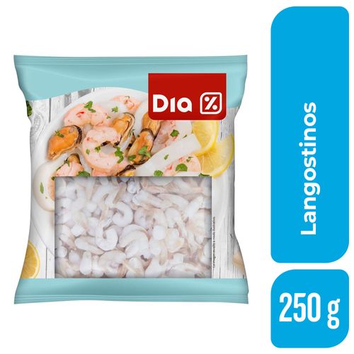 Langostinos DIA congelados 250 Gr.