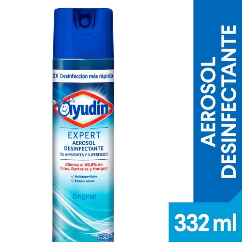 Desinfectante en Aerosol Ayudín Expert Original 332 Ml.