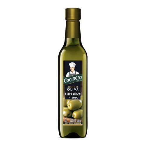 Aceite de Oliva Cocinero Extra Virgen Intenso 500 Ml.