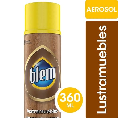 Lustramuebles Blem Brillo y Protección Madera Original Aerosol 360 Ml.