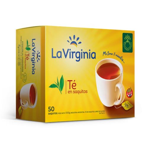 Té Común La Virginia saquitos 50 Un.