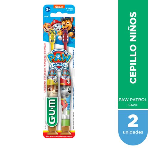 Cepillo de Dientes Gum para niños Suave 2 Un.