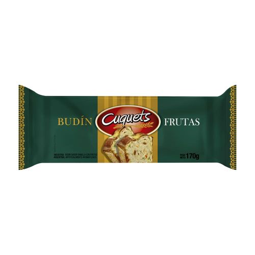 Budín Cuquets con Frutas 170 Gr.