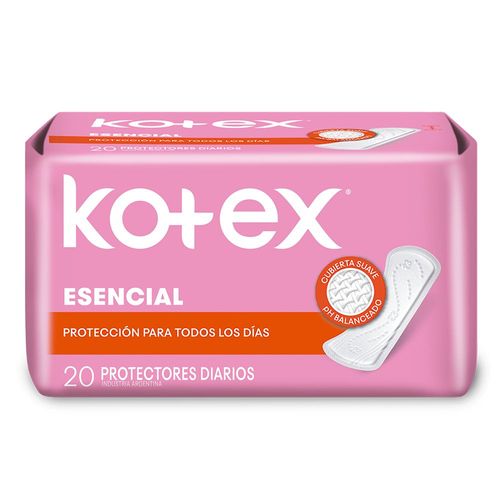 Protector Diario Esencial Kotex 20 Ud.