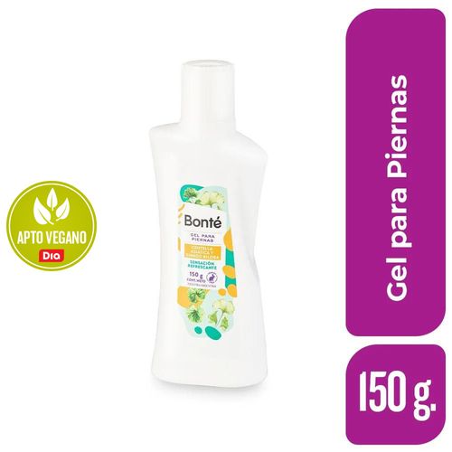 Gel Piernas Cansadas Con Centella Asiatica Y Gingko Biloba Bonte 150 Ml.