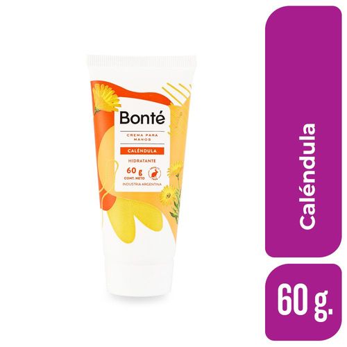 Crema Para Manos Calendula Bonté  60 Gr.