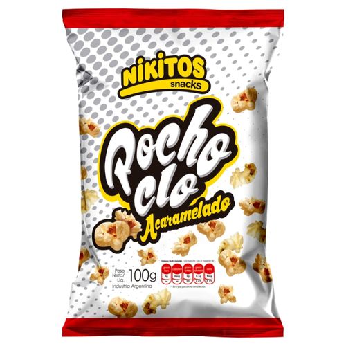 Pochoclo Acaramelado Nikitos 100 Gr.