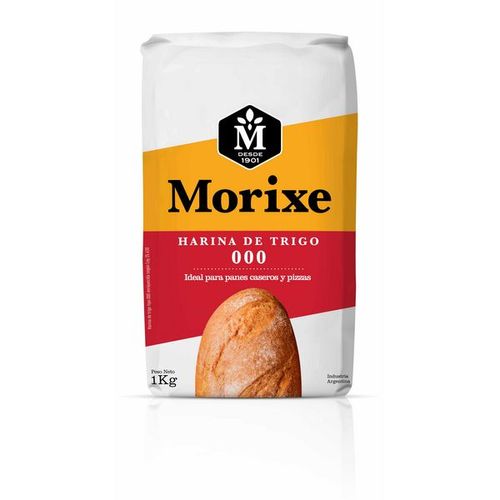 Harina De Trigo Fotivac Morixe 000 1 Kg.