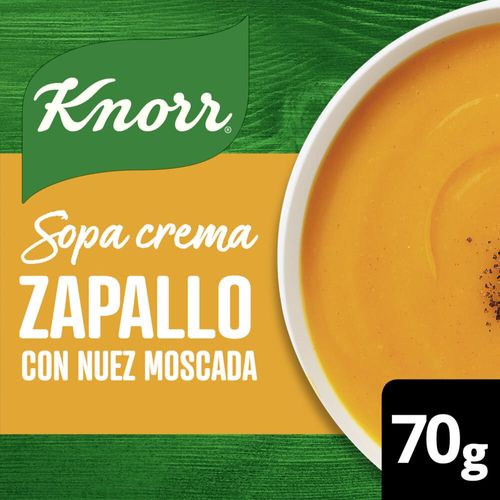 Sopa Crema Knorr Zapallo con Nuez Moscada 70 Gr.