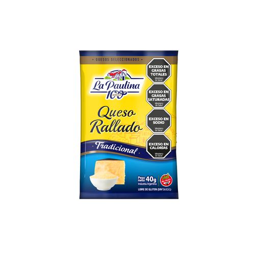 Queso Rallado La Paulina 40 Gr.