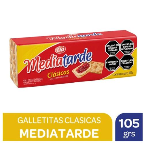 Galletitas Crackers Mediatarde 315 Gr.