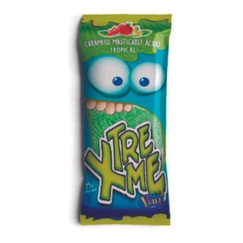 Caramelo Masticable Acido Xtreme 25 Gr