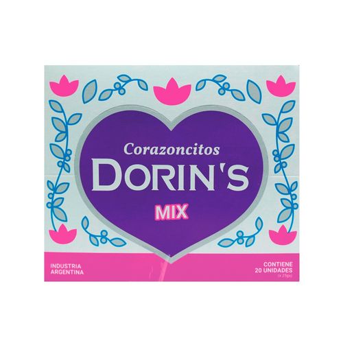 Pastillas Dornis Mix Corazoncitos 25 Gr.