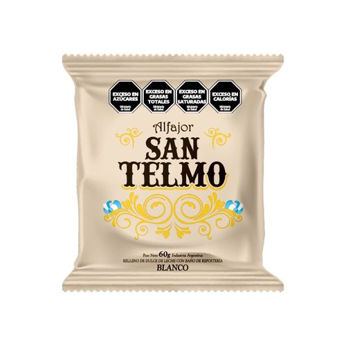 Alfajor San Telmo Blanco 60 Gr.