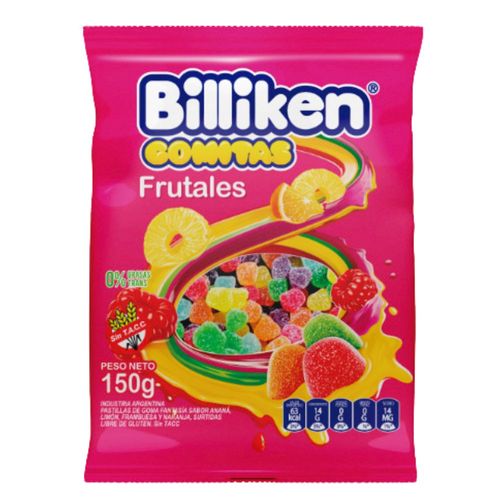 Gomitas Frutales Billiken 150 Gr