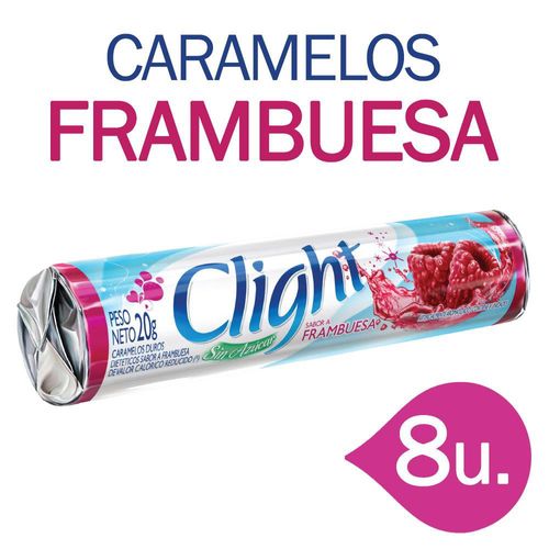 Caramelos Clight Frambuesa 20 Gr.