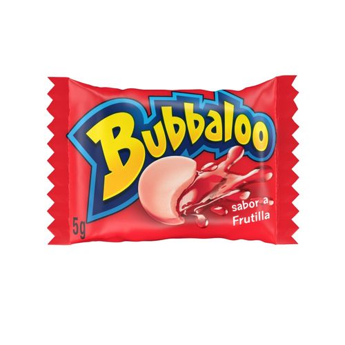 Chicle Bubbaloo Frutilla 5 Gr.