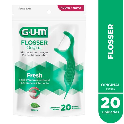 Hilo Dental Flosser Gum Con Mango x 20 Uds.