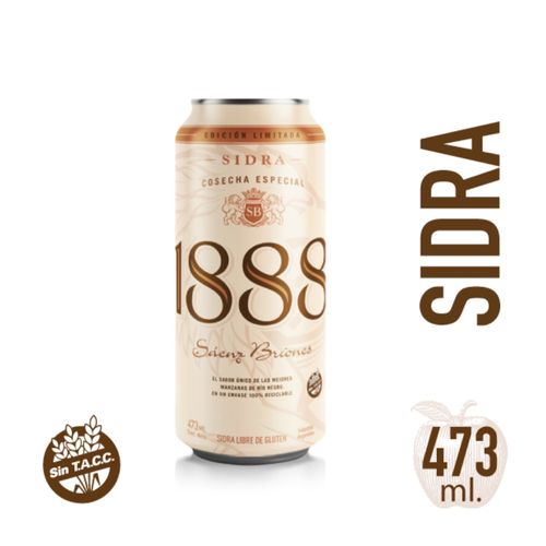 Sidra Saenz Briones 1888 Lata 473 Ml.