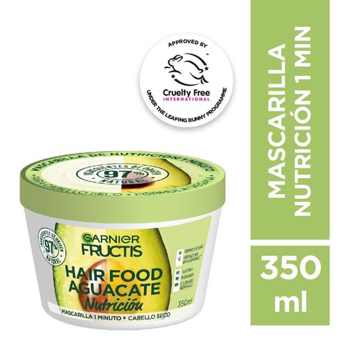 Crema de Tratamiento Hair Food Aguacate Fructis 350 Ml.