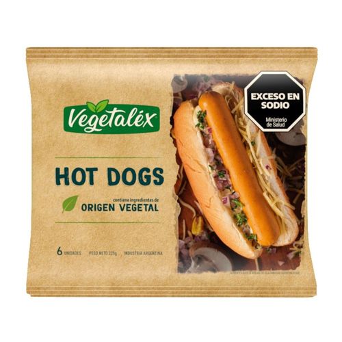 Hot Dogs Vegetalex 100% Vegetal 225 Gr.